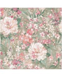 Laura Ashley - Mayville Hedgerow Wallpaper - Lyst