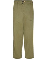 Timberland - Utlty Fatigue Linen Straight Leg Trousers - Lyst
