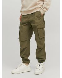 Jack & Jones - Relaxed Fit Cargo Trousers - Lyst