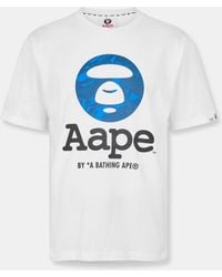 Aape - Og Moon Face Oversized T-Shirt - Lyst
