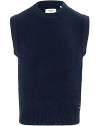 Firetrap - Crew Neck Sleeveless Sweater Vest - Lyst