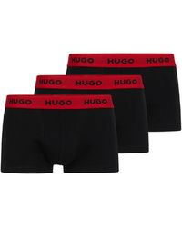HUGO - 3 Pack Trunks - Lyst