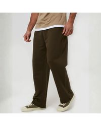 Brave Soul - Bs Wide Leg Joggers With Open Hem - Lyst