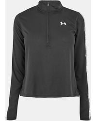 Under Armour - Tech Tape Zipped Long-Sleeve Performance Gym Top - Lyst