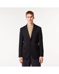 Lacoste - Woolen Winter Blazer - Lyst