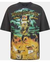 Represent - X Iron Maiden Holy Smoke Bold Fashion Metal Fusion T-Shirt - Lyst