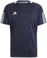 adidas - Classic 3 Stripe Sereno T-Shirt - Lyst