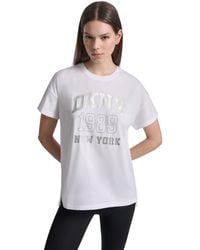 DKNY - Logo Rhin Tee Ld62 - Lyst