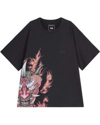 Y-3 - Yaksha Graphic Short Sleeve Tee - Lyst