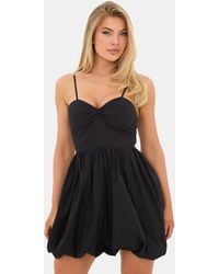 I Saw It First - Bubble Hem Mini Dress - Lyst