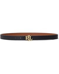 Ralph Lauren - Reversible Leather Belt - Lyst
