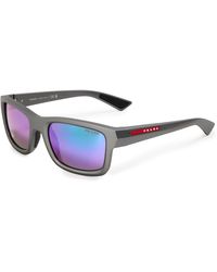 Prada - 0Ps B10S Rectangle Sunglasses - Lyst