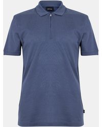 BOSS - Paras Short Sleeve Modern Polo Shirt - Lyst