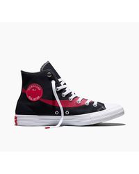 Converse - Adults Chuck Taylor All Star Canvas High-Top Trainers - Lyst