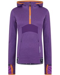 Diadora - L. Warm Up Winter Short Sleeve Performance Gym Top - Lyst