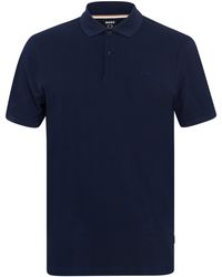 BOSS - Pallas Polo Iconic Logo Embroidered Shirt - Lyst