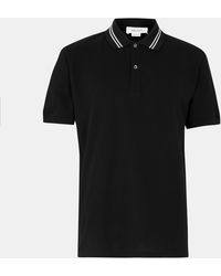 McQueen - Short Sleeve Polo Shirt - Lyst