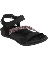 Skechers - Open Toe Qtr Strap Adjustable Sanda Sports Sandals - Lyst