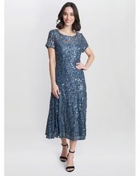 Gina Bacconi - Andrea A-Line Dress - Lyst