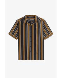 Fred Perry - Patterned Short Sleeve Shirt - Lyst