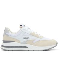 BOSS - Kurt Runner Style Trainers - Lyst