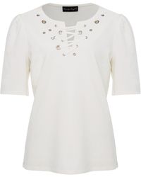 Phase Eight - Kailee Eyelet Top - Lyst