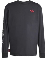 adidas - Ajax Amsterdam Graphic Long Sleeve T-Shirt Adults - Lyst