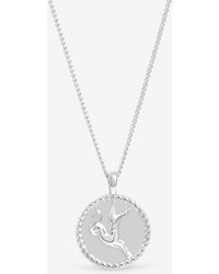 Simply Silver - Sterling 925 Zodiac Pendant - Lyst
