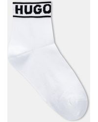 HUGO - 2 Pack Logo Ankle Socks - Lyst