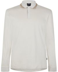 BOSS - H-Pleins 199 Long Sleeve Polo Shirt - Lyst