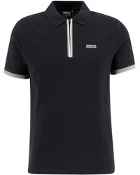 Barbour - Tipped Badge Logo Polo Shirt - Lyst