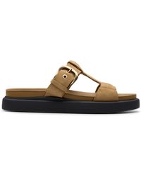 Clarks - Flat Mules - Lyst