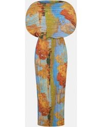 Never Fully Dressed - Artist Tilly Artistic Pattern Long Maxi Dress - Lyst