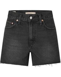 Levi's - Ribcage Denim Shorts - Lyst