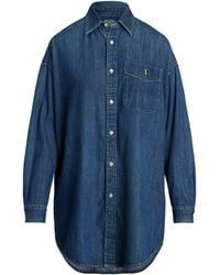 Polo Ralph Lauren - Oversized Denim Shirt - Lyst