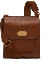 Mulberry - Small Antony Leather Messenger Bag - Lyst