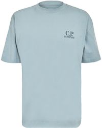 C.P. Company - Double Logo Tee - Lyst