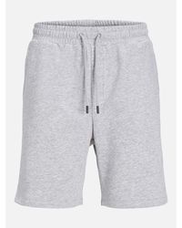 Jack & Jones - Fleece Jogger Shorts - Lyst
