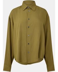 Ami Paris - Long Sleeve Plain Shirt - Lyst