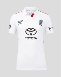 Castore - 26/27 England Cricket Test Shirt - Lyst
