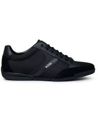 BOSS - Saturn Mesh Trainers - Lyst