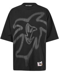 Palm Angels - Heart Loose T-Shirt - Lyst