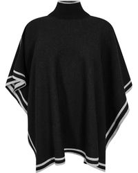 BOSS - Lalena Poncho Midweight Scarf - Lyst