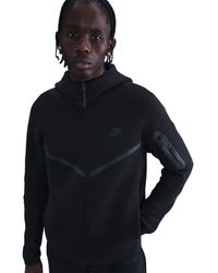 Nike - Sportswear Tech Fleece Windrunner Full-zip Hoodie Cotton/polyester 50% Sustainable Blends - Lyst