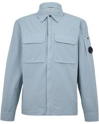 C.P. Company - Gabard Overshirt - Lyst