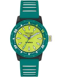 Aston Martin - Sn71 Aramco Formula One Analogue Quartz Watch - Lyst