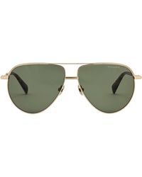 AllSaints - Aviator Sunglasses - Lyst