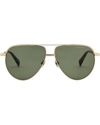 AllSaints - Aviator Sunglasses - Lyst
