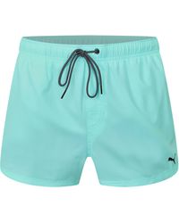 PUMA - Logo Shorts - Lyst