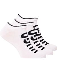 HUGO - 3 Pack Trainer Ankle Socks - Lyst